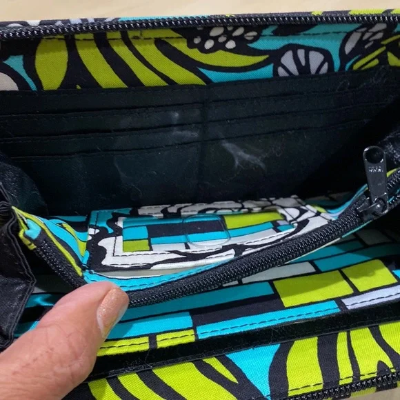 Vera Bradley “Island Blooms” Zipper Wallet - Picture 4 of 4